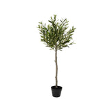 Decoris Kunstbaum Olivenbaum im Topf 570 Blätter Ø45x120cm grün