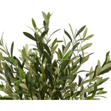 Decoris Kunstbaum Olivenbaum im Topf 570 Blätter Ø45x120cm grün