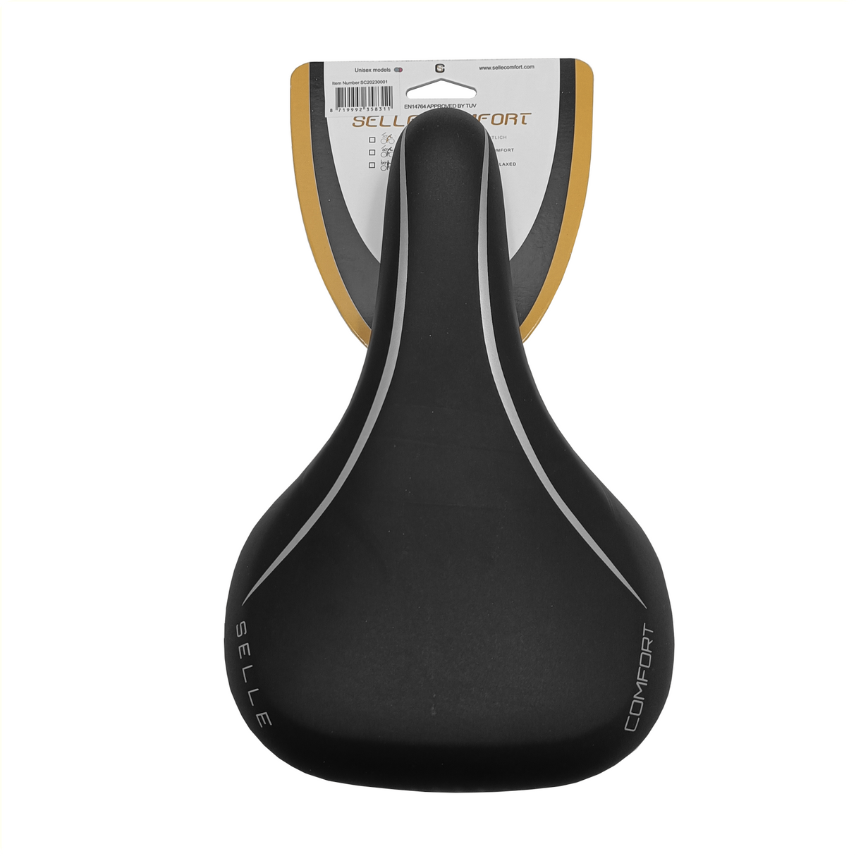 Selle Comfort Sattel Vintage ohne Schlinge