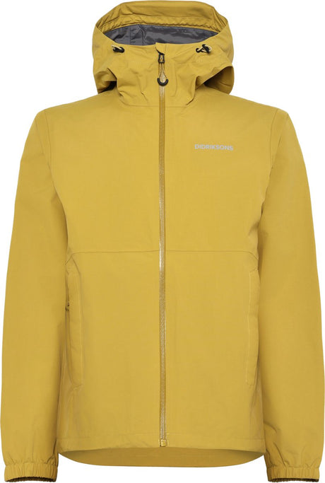 Didriksons Dario USX JKT 2 Unisex Outdoor-Jacke – gelber Pollen