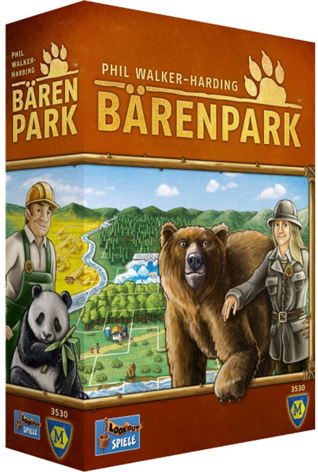 Lookout Games Bärenpark - Brettspiel für 2-4 Spieler - ab 8 Jahren