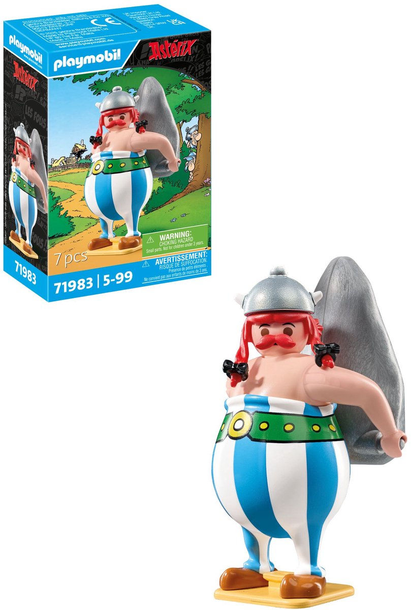 Playmobil 71983 Obelix und sein Menhir, Asterix, Zeichentrickfiguren, ab 5 Jahren