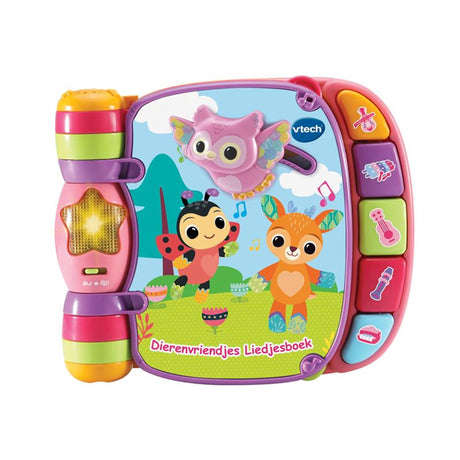 Vtech Tierfreunde-Liederbuch rosa