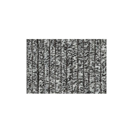 Wicotex Rohrkolbenvorhang 90x220 schwarz-weiß gri