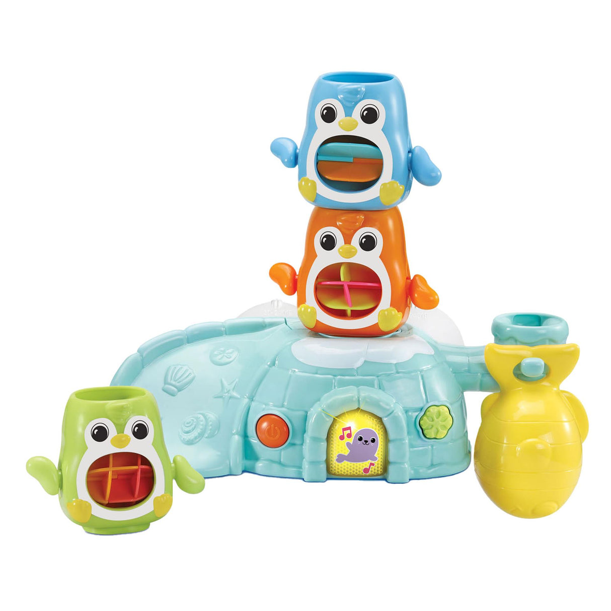 Vtech-Stack und Splash-Pinguin