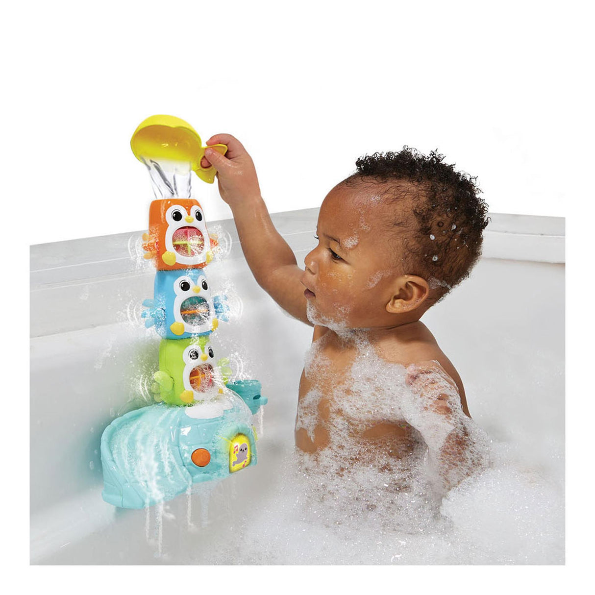 Vtech-Stack und Splash-Pinguin