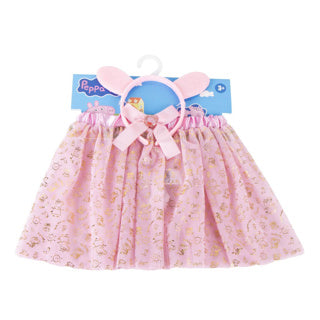 Verkleedrok en haarband peppa | 2 stuks