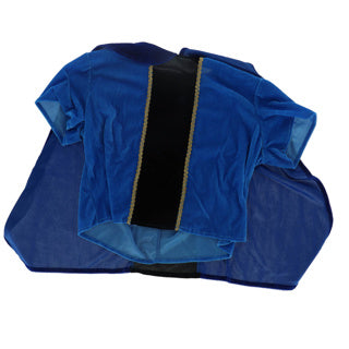 Pietenpak blauw cape 110-116 cm | 2 stuks
