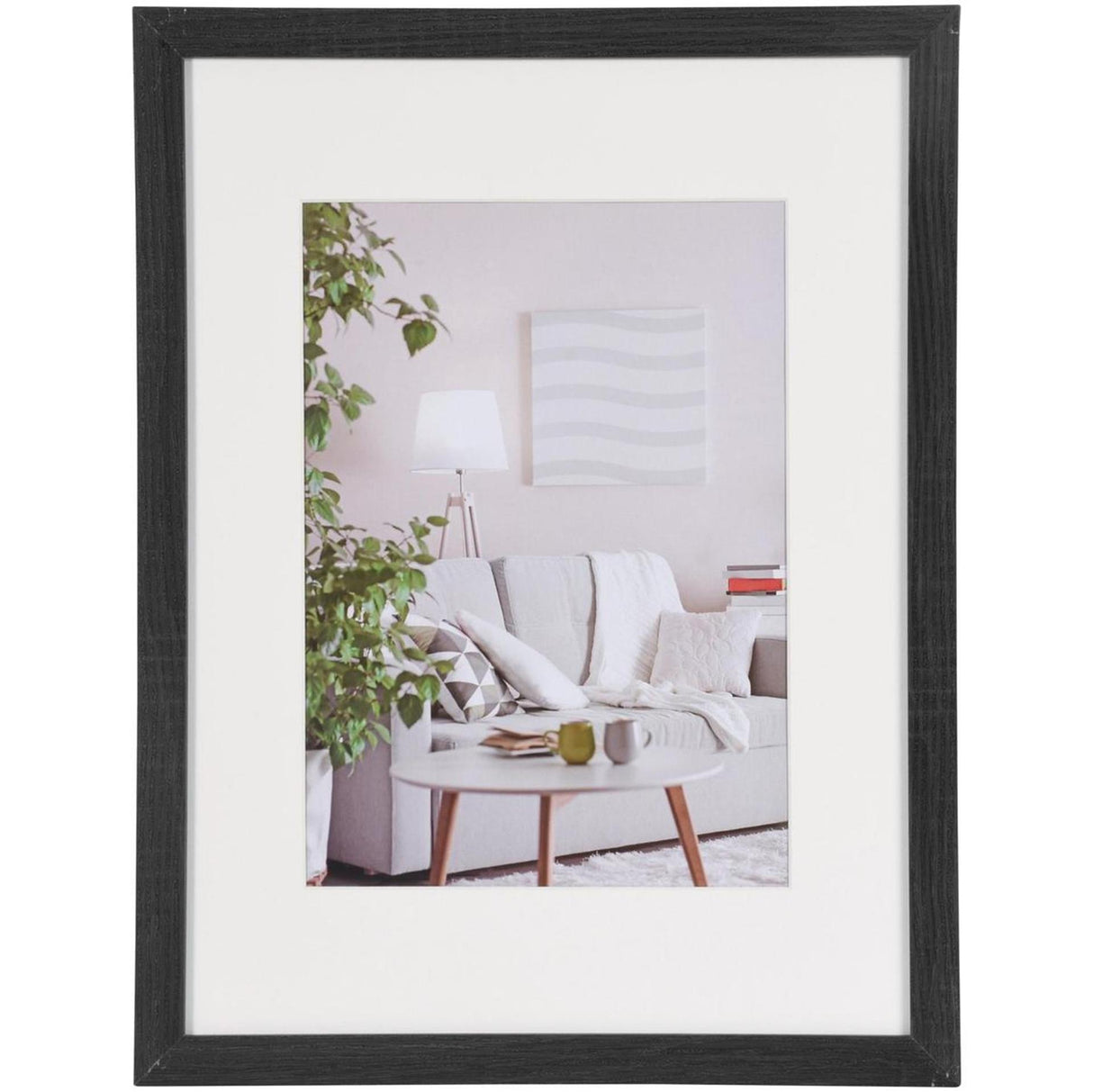 Henzo Fotorahmen modern 30x40cm schwarz