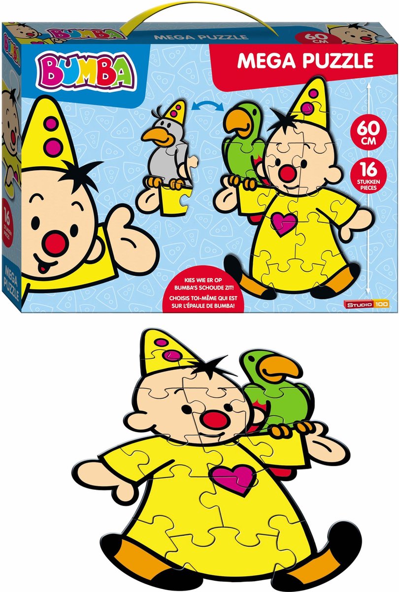 Bumba Mega-Bodenpuzzle, 16-tlg.