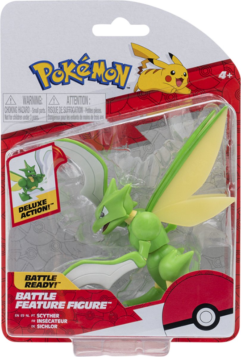 Verschiedene Pokémon-Kampffiguren