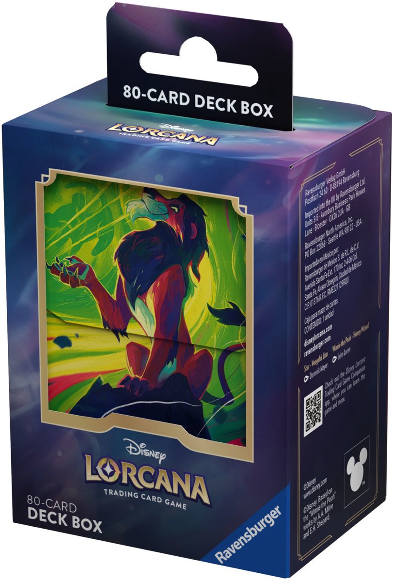 Disney Lorcana Deck Box 1 Welle 6 | 2 Stk