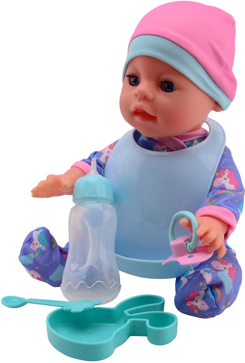 Baby Rose -Trinken und Plas Baby Pop, 30 cm