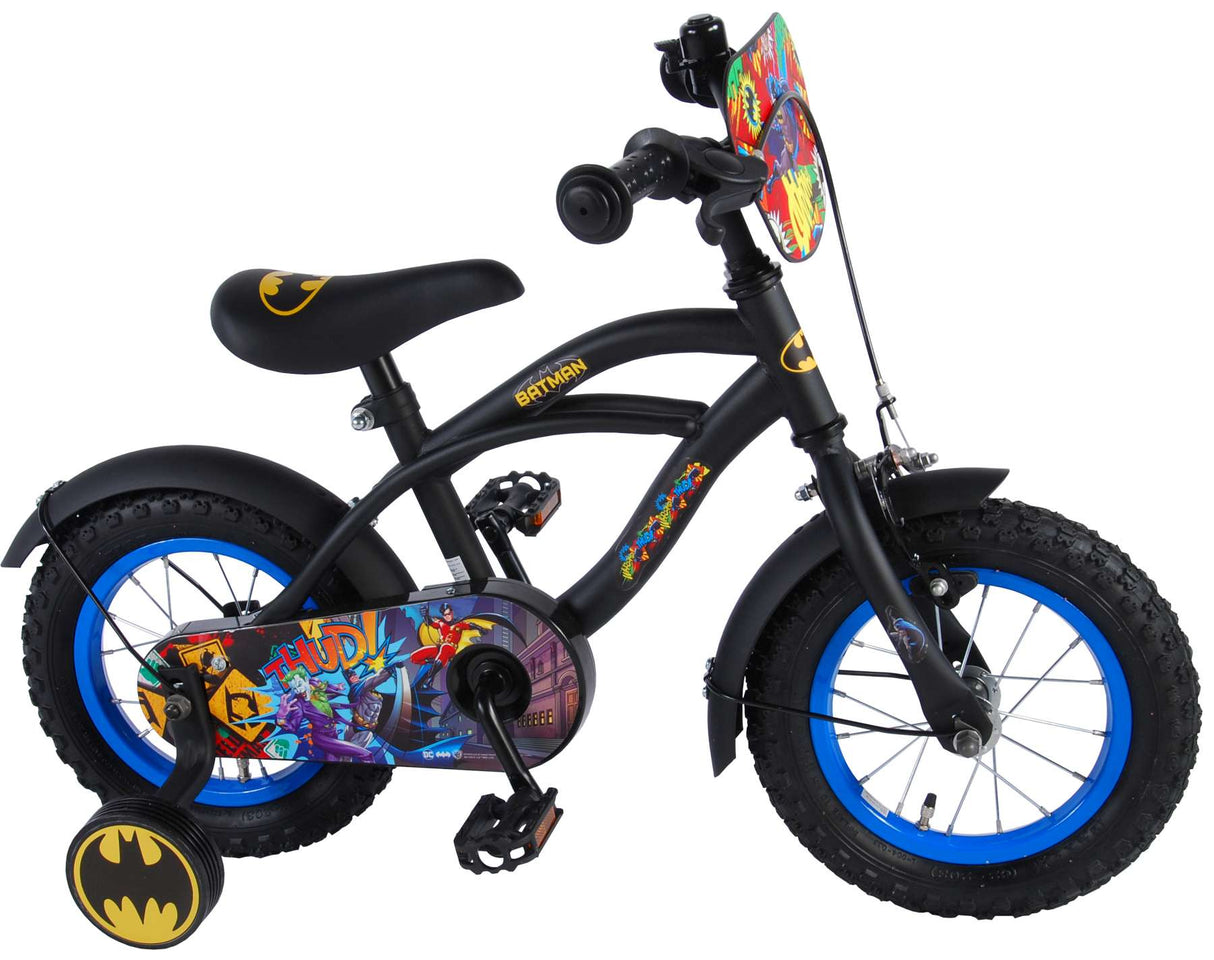 Bicycle d'enfants 12 Batman - Jaune noir