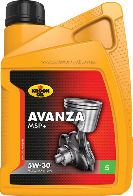 Kroon-oil avanza msp+ 5w-30 - 36702 | 1 l Flaschenkanister