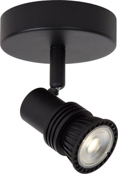 Lucide kianti - Deckenstrahler (Deckenleuchte) - ø 10 cm - 1xGU10 - Schwarz