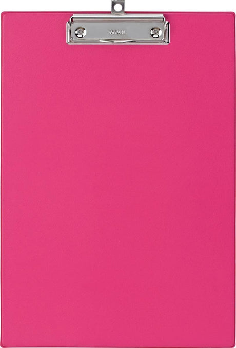 Maul Klemmbrett A4 stehend PVC neonpink
