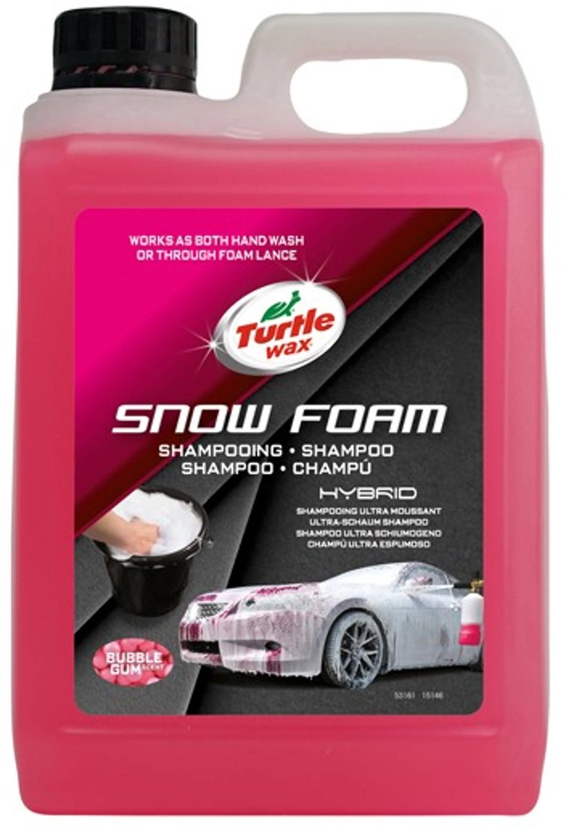Turtle Wachs Autoshampoo 53161 Schneeschaum 2,5 Liter
