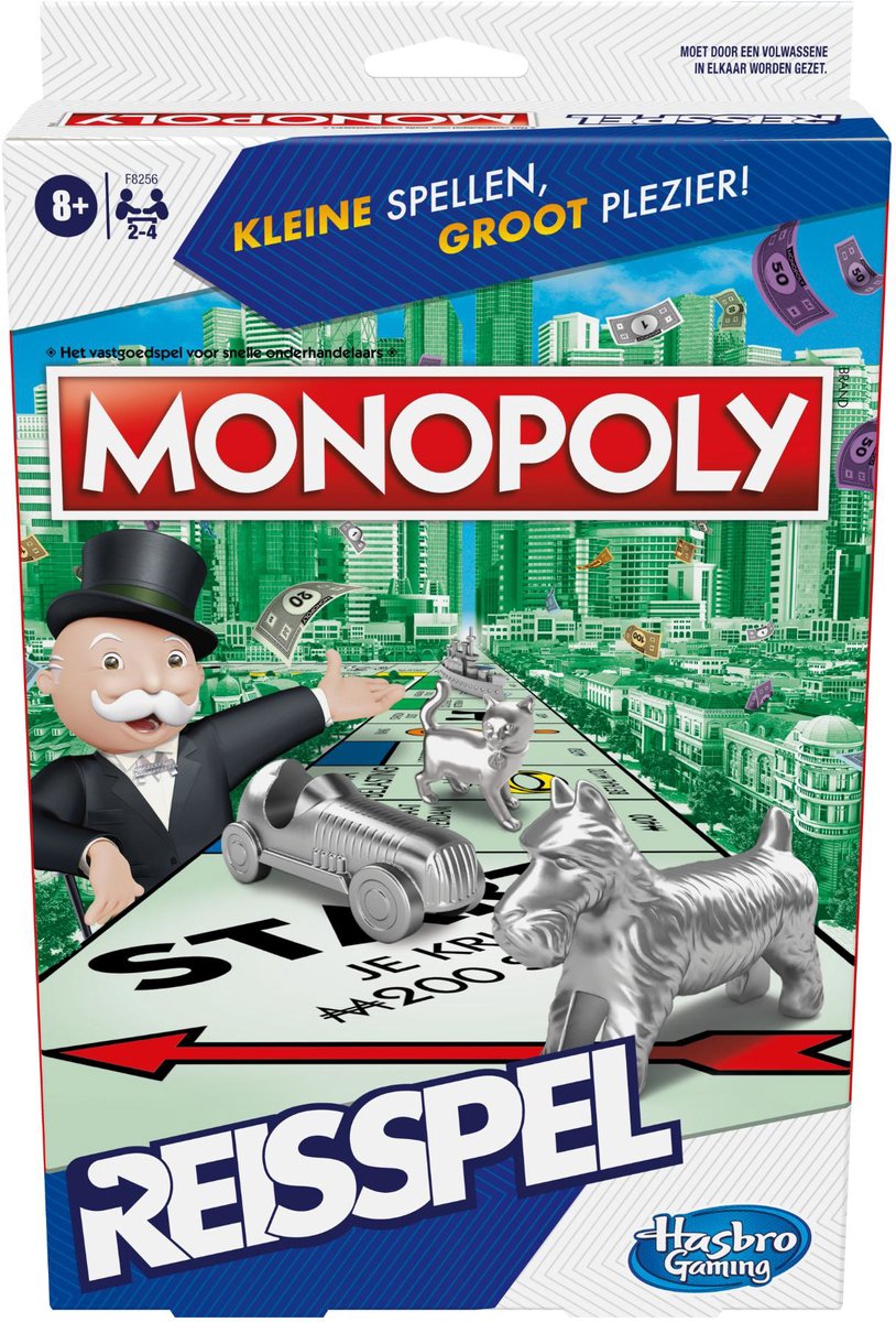 Hasbro Spielreise Monopoly | 2 Stk