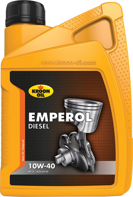 Kroon-Oil Emperol Diesel – 10W-40 Motoröl – Acea A3 B3 – 1 Liter – Daunengefärbt