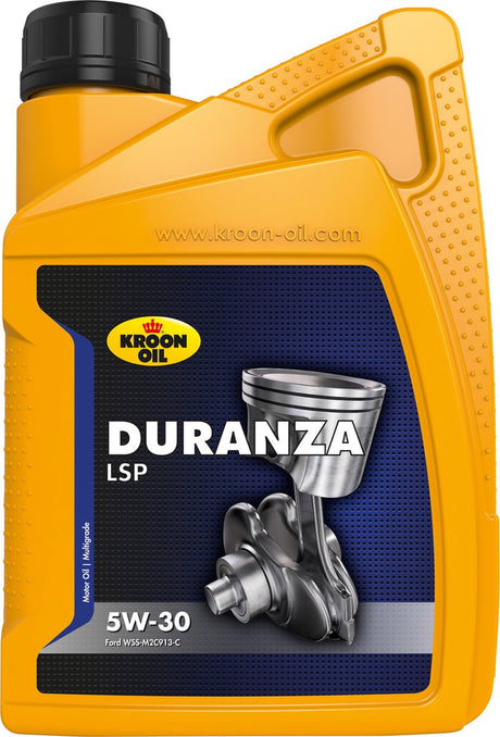 Kroon-oil duranza lsp – synthetisches 5w-30-Motorenöl – kraftstoffsparend – 1 Liter – transparent