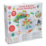 Playgo Baukasten-Mosaik – 180 Teile.