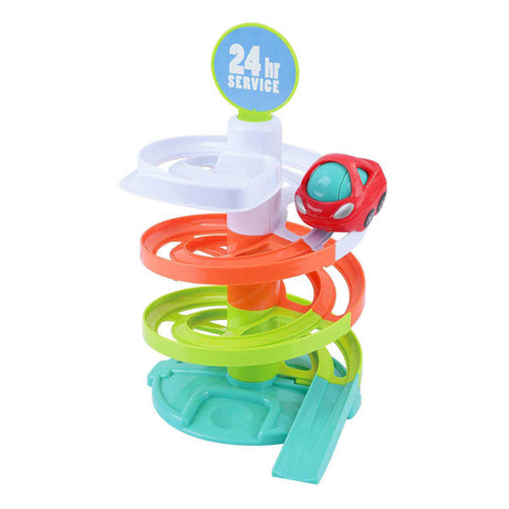 Playgo My First Car Track – Parkhaus mit Auto – Hand-Auge-Koordination