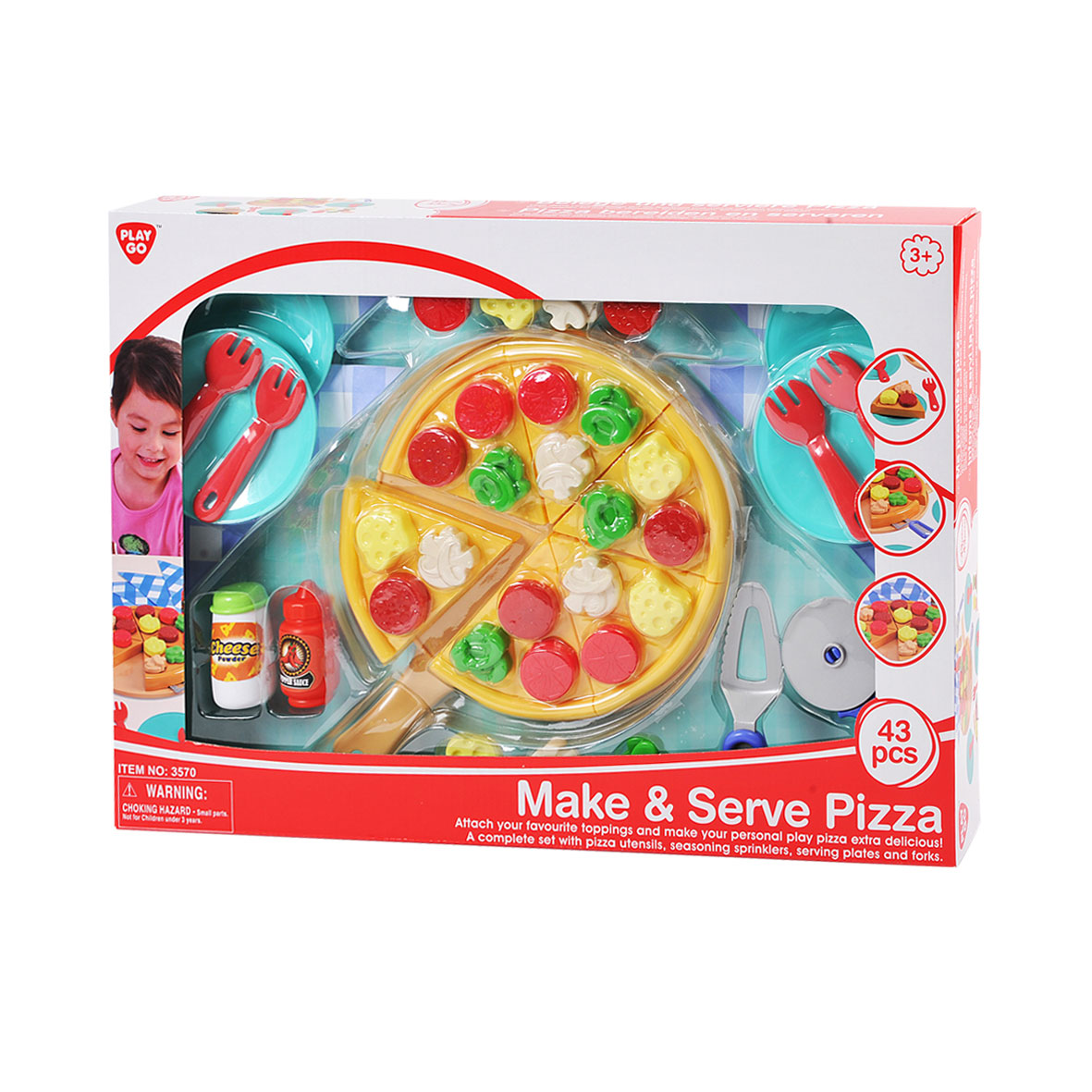 Spillt Pizza Set