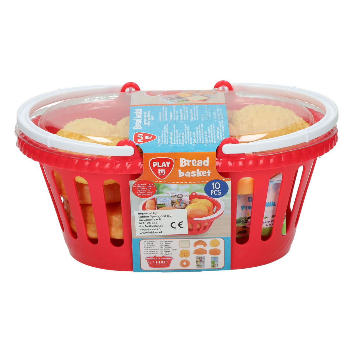 Playgo-Korb mit Brot - 10 Stk.