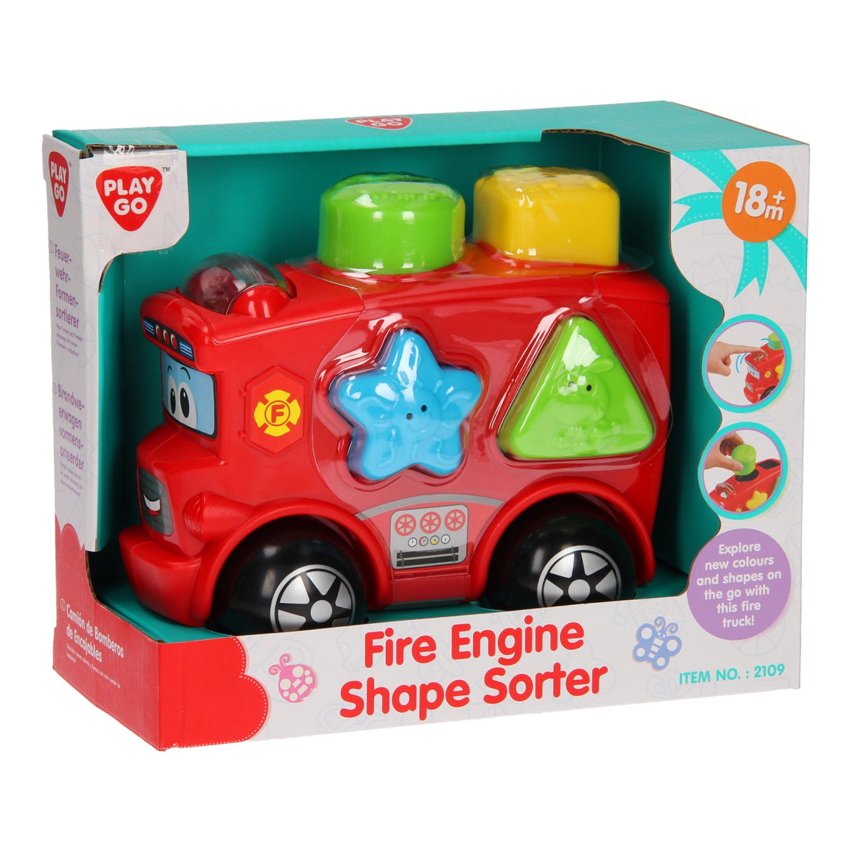 Play Vormens Sorter fire truck