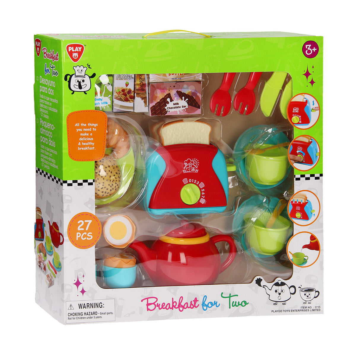 Play breakfast set, 27dlg.