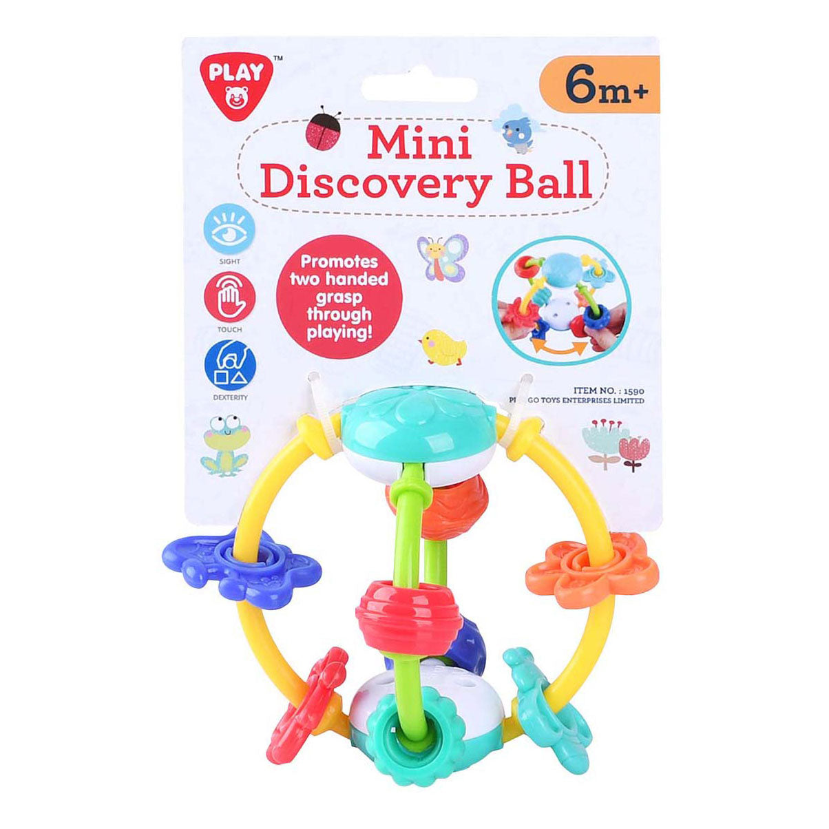 Playgo Entdeckungsball-Rassel