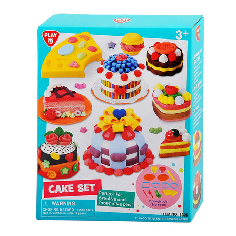 Playgo Ton-Set Gebäck – 2 Tontöpfe