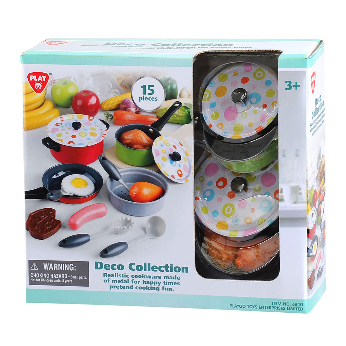 Spela Pan Set med mat