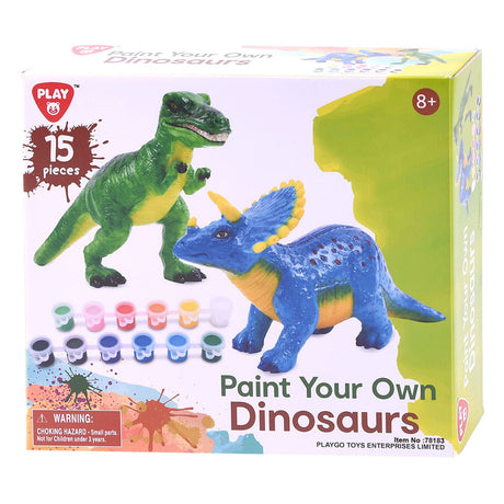 Playgo malt deine eigenen Dinosaurier – 15 Stück.
