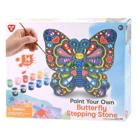 Playgo malen Sie Ihren eigenen Zementschmetterling – 14 Stück.