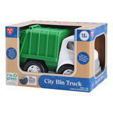 Biobasierter Müllwagen von Playgo, grün