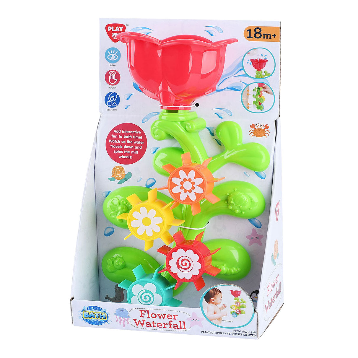 Spela Bath Toys Flowers Watermolen