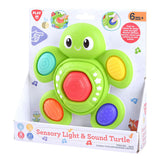 Playgo Baby-Sensorschildkröte mit Licht und Ton