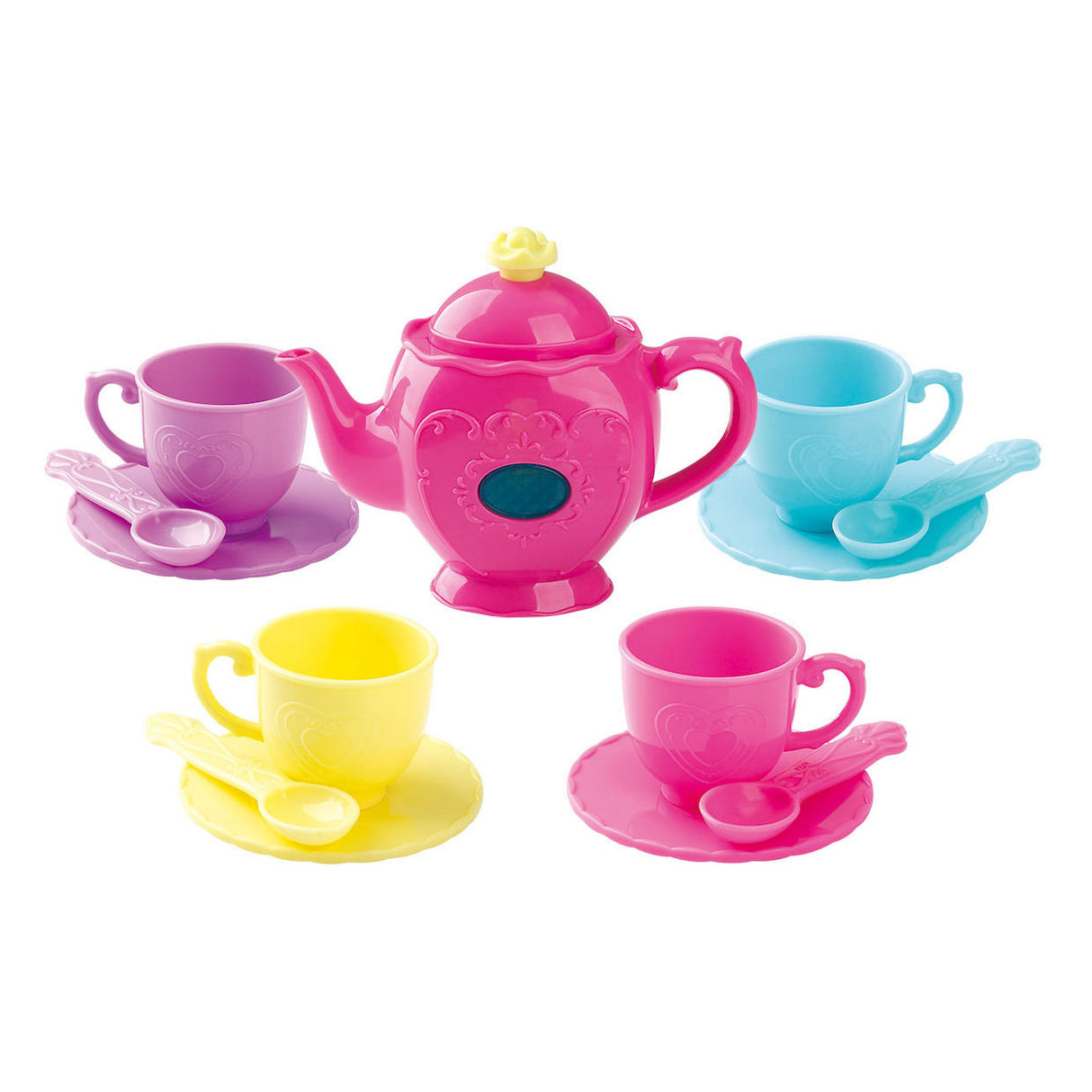 Play tea set with music, 14dlg.