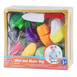 Playgo geschnittenes Spielgemüse in Kiste - 11 Stk.
