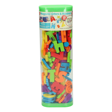 Playgo Magnetbuchstaben und Zahlen, 120 Stk.
