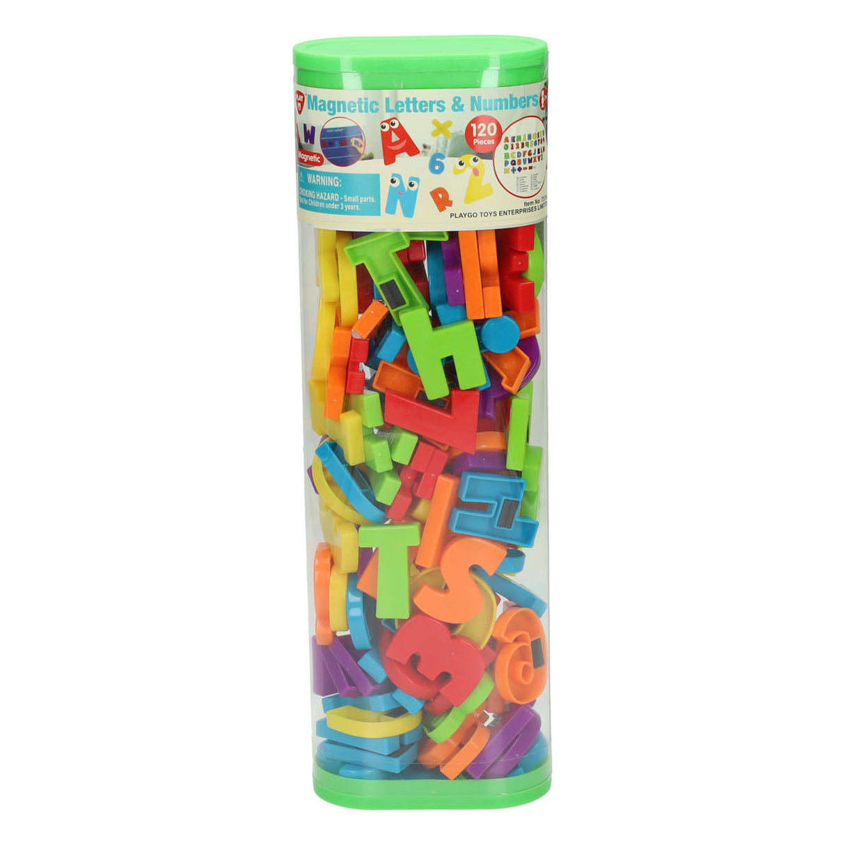 Playgo Magnetbuchstaben und Zahlen, 120 Stk.