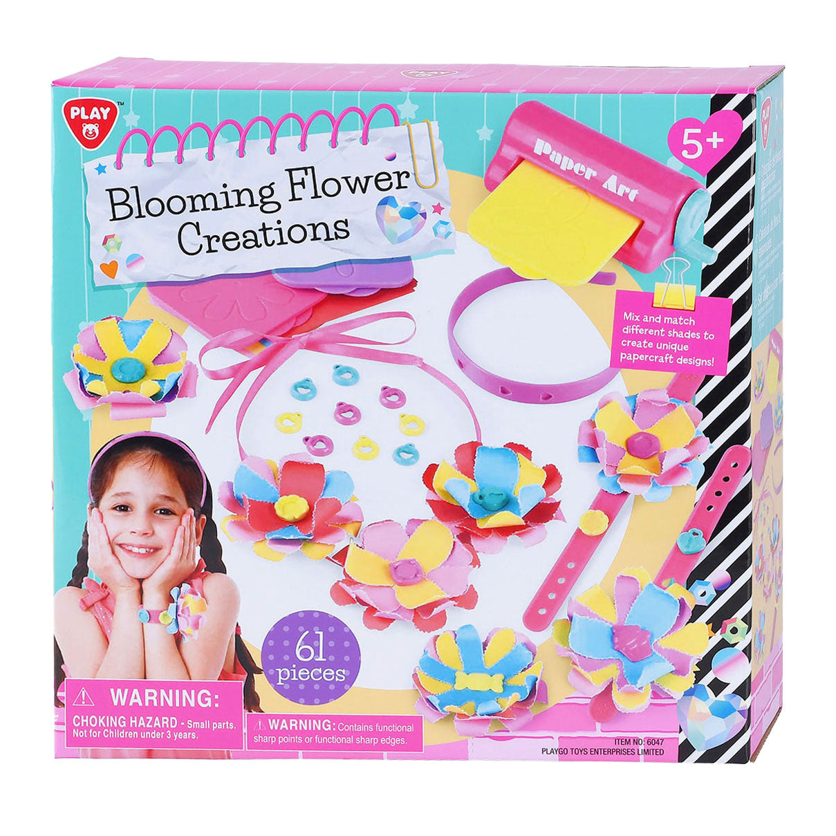 Gioca Make Your Flowers Creations Craft Set, 61DLG.