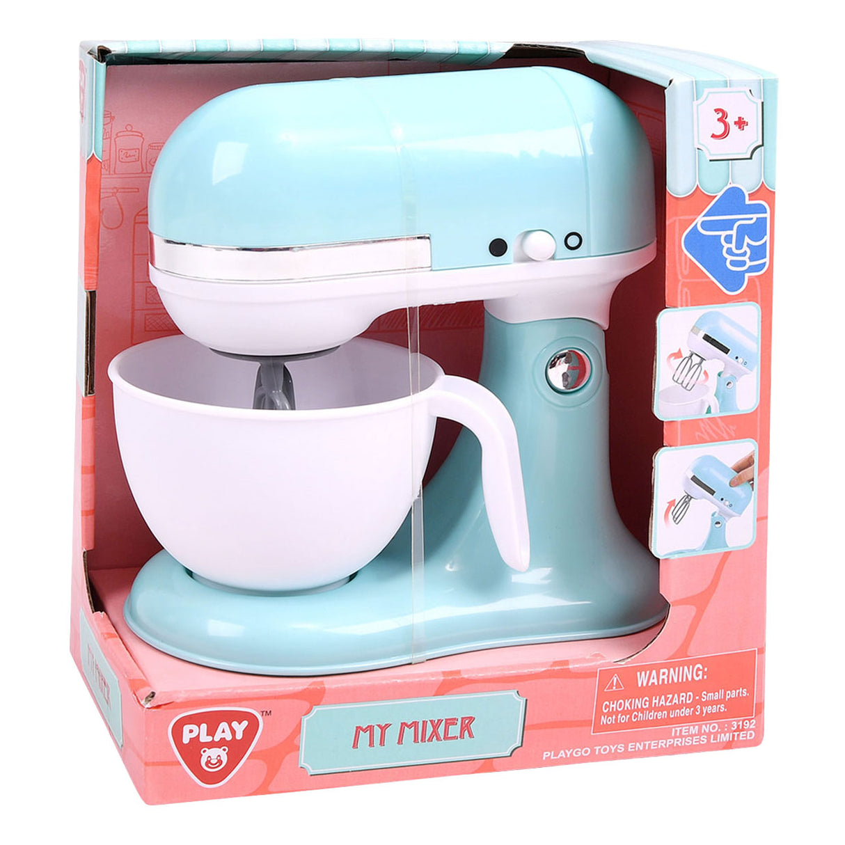 Playgo mein Mixer mit Schüssel blau