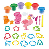 Playgo Meerestiere-Ton-Set – 6 Tontöpfe