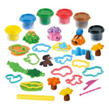 Playgo Tierinsel-Tonset. 6 Tontöpfe