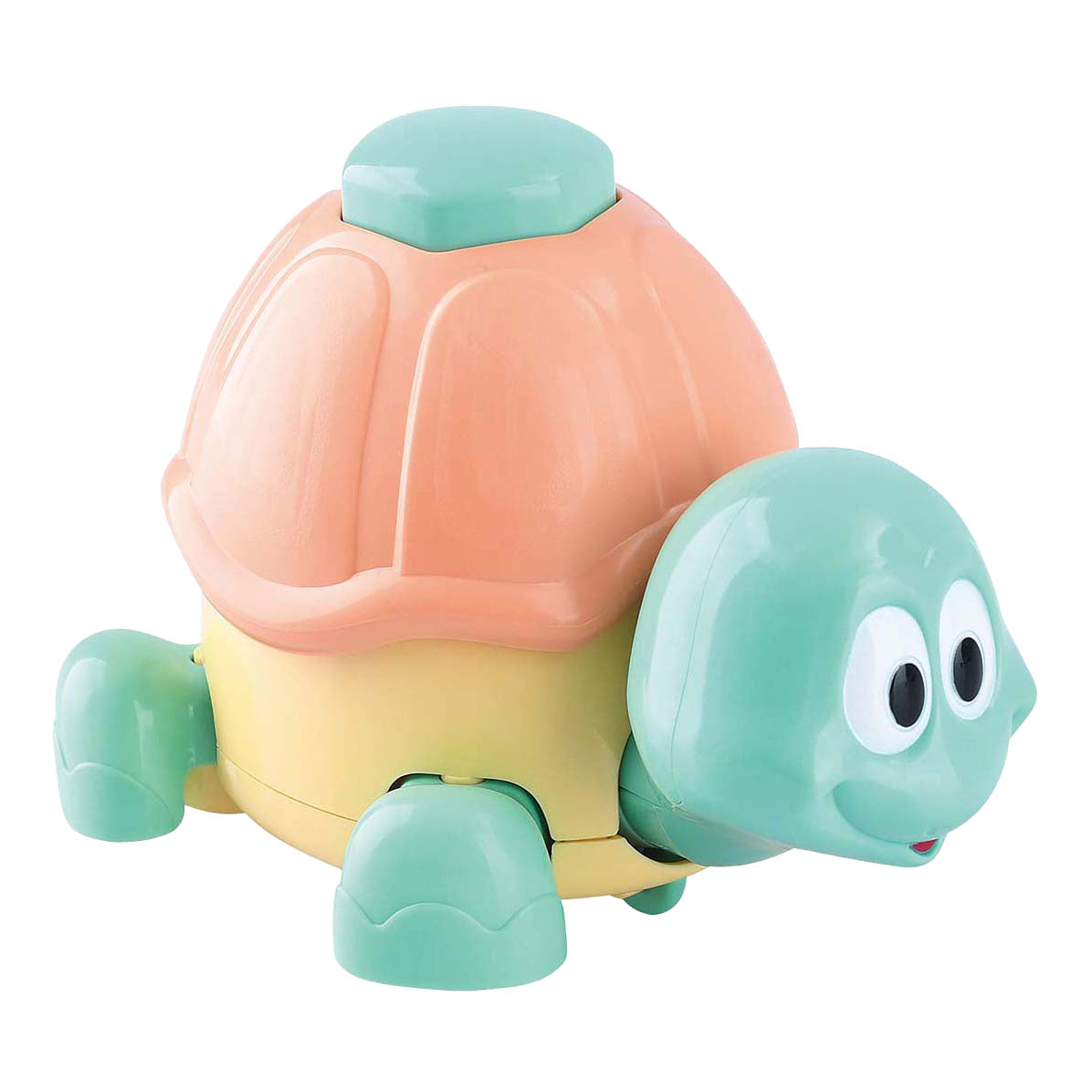 Playgo Laufschildkröte mit Druckknopf