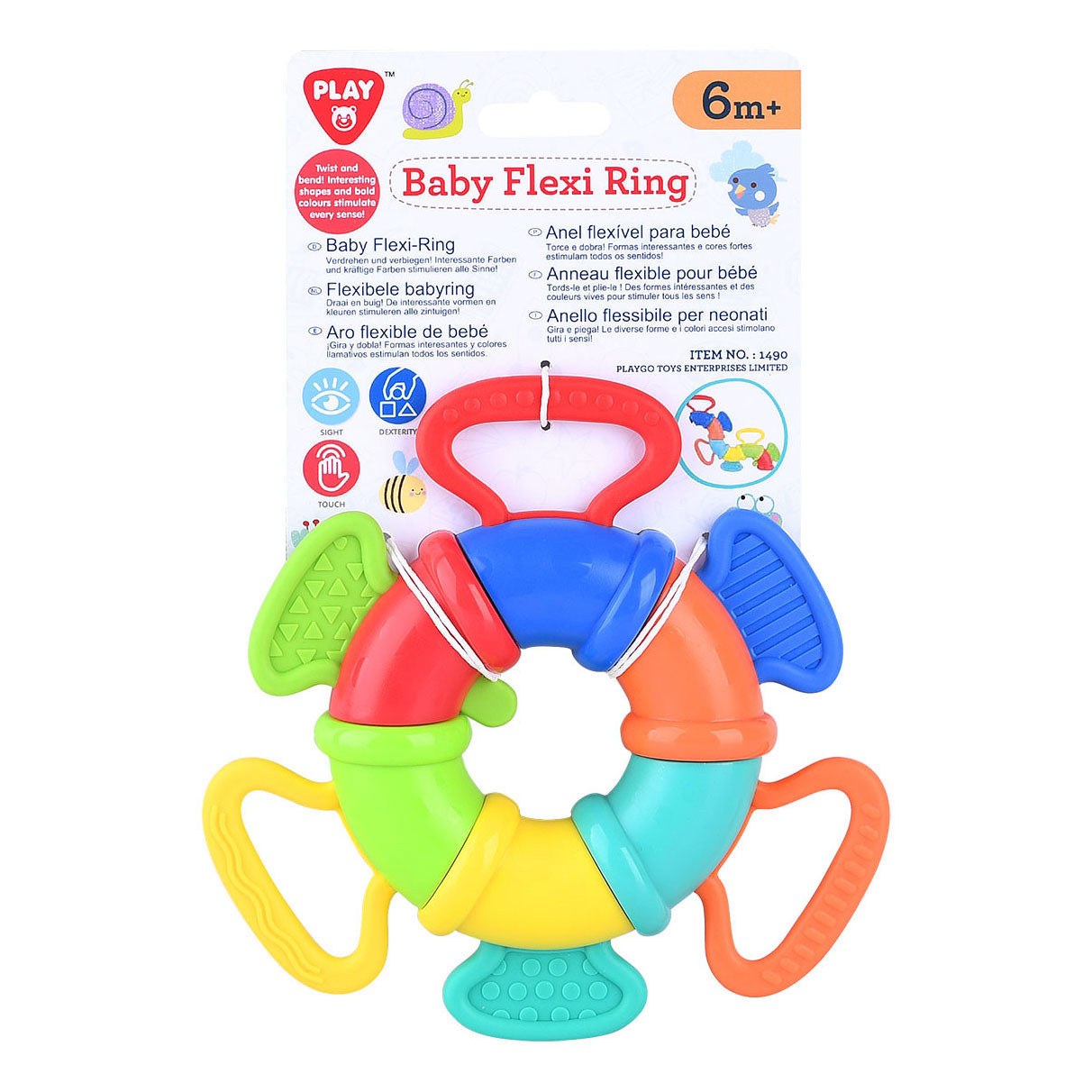 Spielen Sie flexibler Babyring