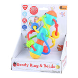 Playgo-Babyspielzeug mit Ringen und Perlen